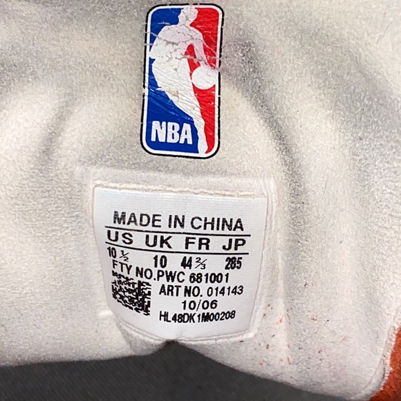 NBA Los Angeles LA Clippers Adidas Superstar Basketball Shoes. Men’s size 10.5 - Picture 10 of 10